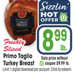 Jewel-Osco Primo Taglio Turkey Breast offer