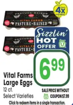 Jewel-Osco Vital Farms Large Eggs offer