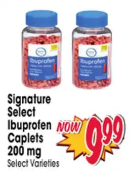 Jewel-Osco Signature Select Ibuprofen Caplets 200 mg offer