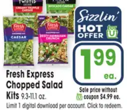Jewel-Osco Fresh Express Chopped Salad Kits offer