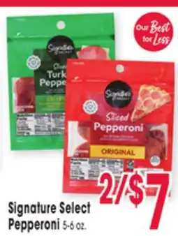Jewel-Osco Signature Select Pepperoni offer