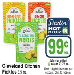 Jewel-Osco Cleveland Kitchen Pickles offer