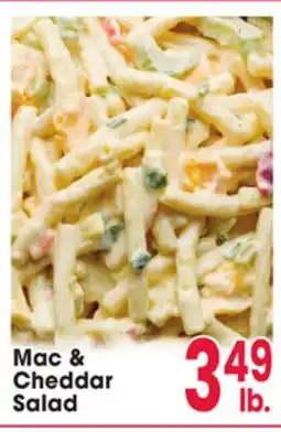Jewel-Osco Mac & Cheddar Salad offer