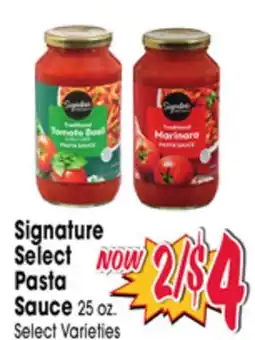 Jewel-Osco Signature Select Pasta Sauce offer