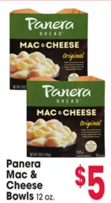 Jewel-Osco Panera Mac & Cheese Bowls offer