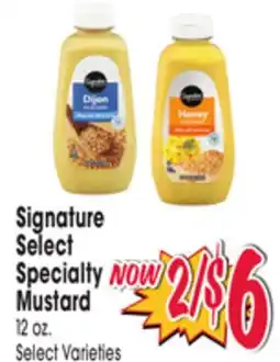 Jewel-Osco Signature Select Specialty Mustard offer