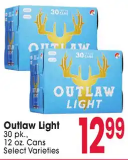 Jewel-Osco Outlaw Light offer