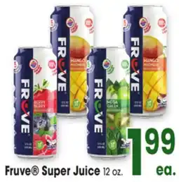 Jewel-Osco Fruve Super Juice offer