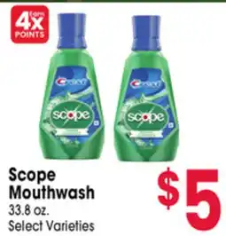 Jewel-Osco Scope Mouthwash offer