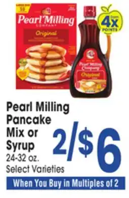 Jewel-Osco Pearl Milling Pancake Mix or Syrup offer