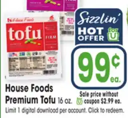 Jewel-Osco House Foods Premium Tofu offer
