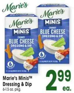 Jewel-Osco Marie's Minis Dressing & Dip offer