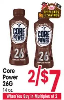 Jewel-Osco Core Power offer