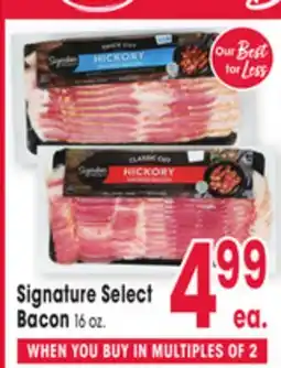 Jewel-Osco Signature Select Bacon offer