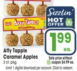 Jewel-Osco Affy Tapple Caramel Apples offer