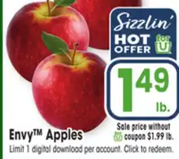 Jewel-Osco Envy Apples offer