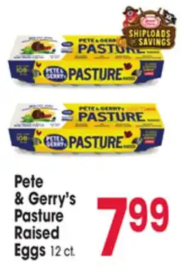 Jewel-Osco Pete & Gerry's Pasture Raised Eggs offer