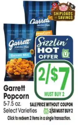 Jewel-Osco Garrett Popcorn offer