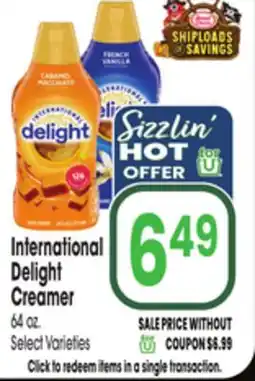 Jewel-Osco International Delight Creamer offer