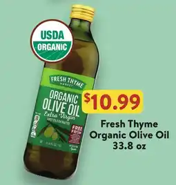 Fresh Thyme Fresh Thyme Organic Olive Oil offer