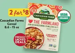 Fresh Thyme Cascadian Farms Cereal offer
