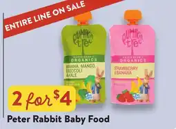 Fresh Thyme Peter Rabbit Baby Food offer