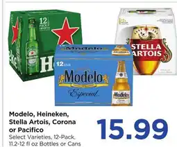 Food 4 Less Modelo, Heineken, Stella Artois, Corona or Pacifico offer
