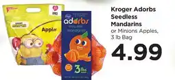 Food 4 Less Kroger Adorbs Seedless Mandarins offer