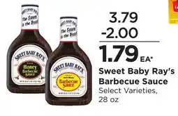 Food 4 Less Sweet Baby Ray's Barbecue Sauce offer