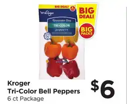 Food 4 Less Kroger Tri-Color Bell Peppers offer