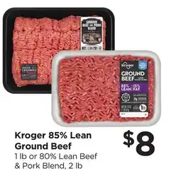Food 4 Less Kroger 85% Lean Ground Beef offer
