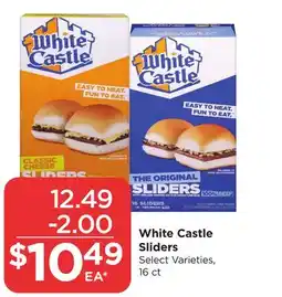 Food 4 Less White Castle Sliders offer