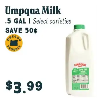 Umpqua Milk