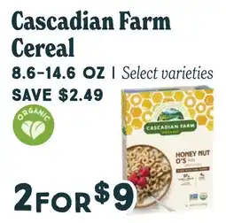 Market of Choice Cascadian Farm Cereal offer