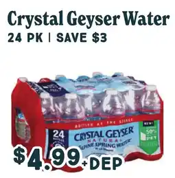 Market of Choice Crystal Geyser Water offer