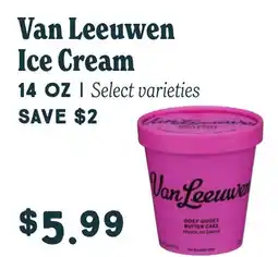Market of Choice Van Leeuwen Ice Cream offer