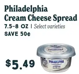 Market of Choice Philadelphia cream cheese spread offer