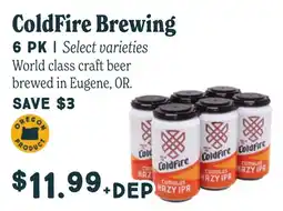 Market of Choice ColdFire Brewing offer