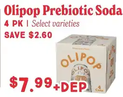 Market of Choice Olipop Prebiotic Soda offer