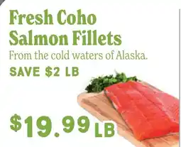 Market of Choice Fresh Coho Salmon Fillets offer