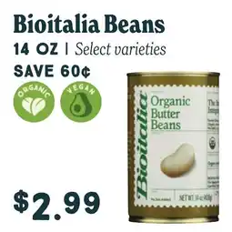 Market of Choice Bioitalia Beans offer