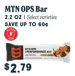 Market of Choice Mtn Ops performance bar offer
