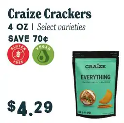Market of Choice Craize Crackers offer