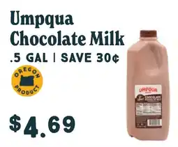 Market of Choice Umpqua chocolate milk offer