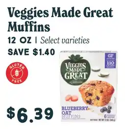 Market of Choice Veggies Made Great Muffins offer