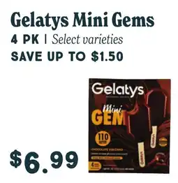 Market of Choice Gelatys mini gems offer
