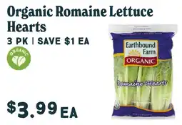 Market of Choice Earthbound Farm Organic Romaine Hearts offer
