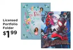 Kroger Licensed Portfolio Folder offer