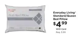 Kroger Everyday Living Plush Bed Pillow offer