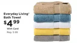 Kroger Everyday Living Bath Towel offer